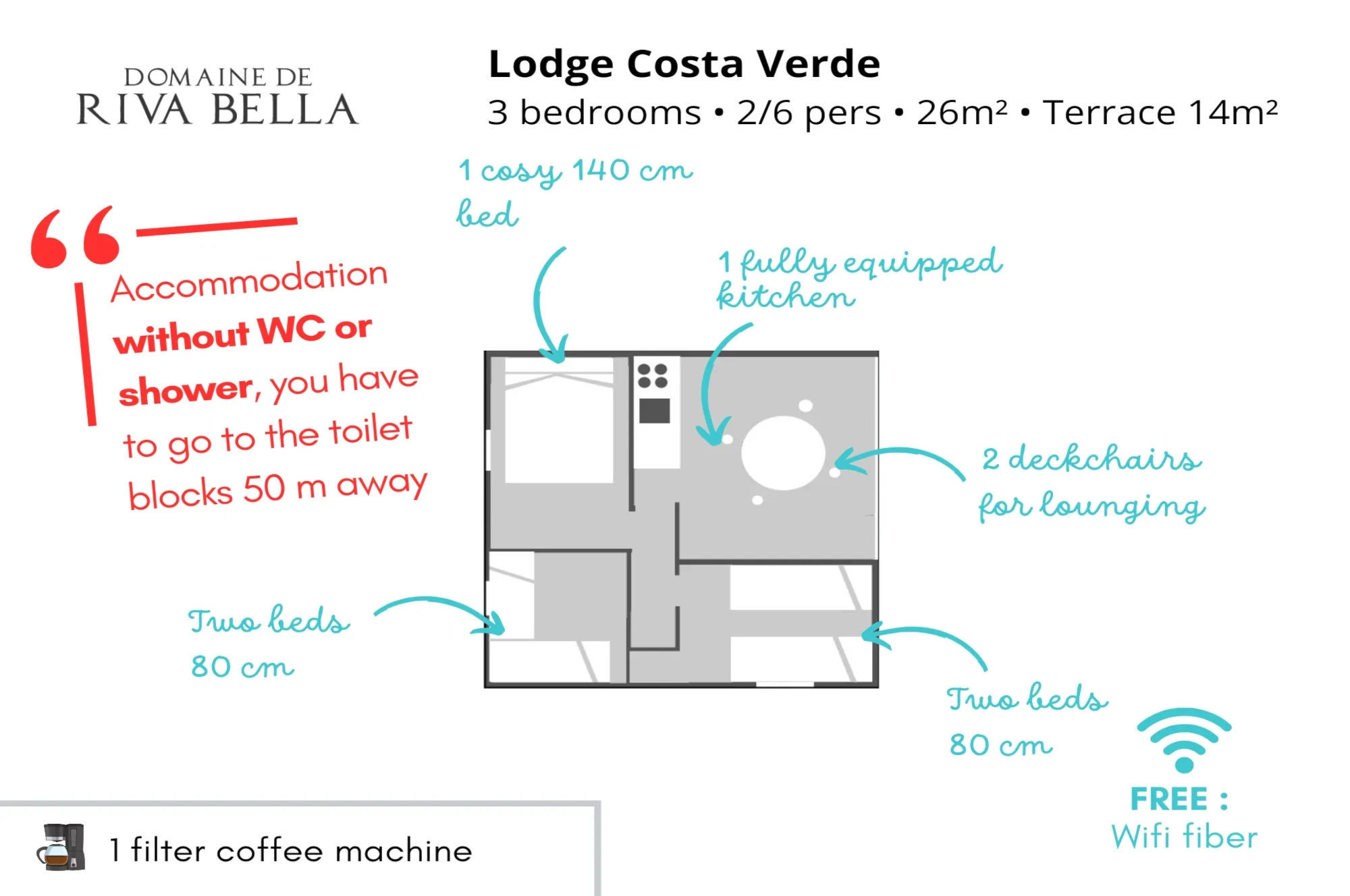 Location naturiste Corse - Lodge Costa Verde 01